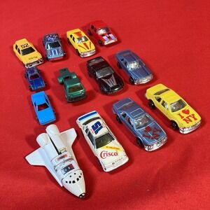 Vtg Mixed  Die-Cast Vehicle Lot / Toy Box Clean Out GoBots Spay-C / Parts Lot #9